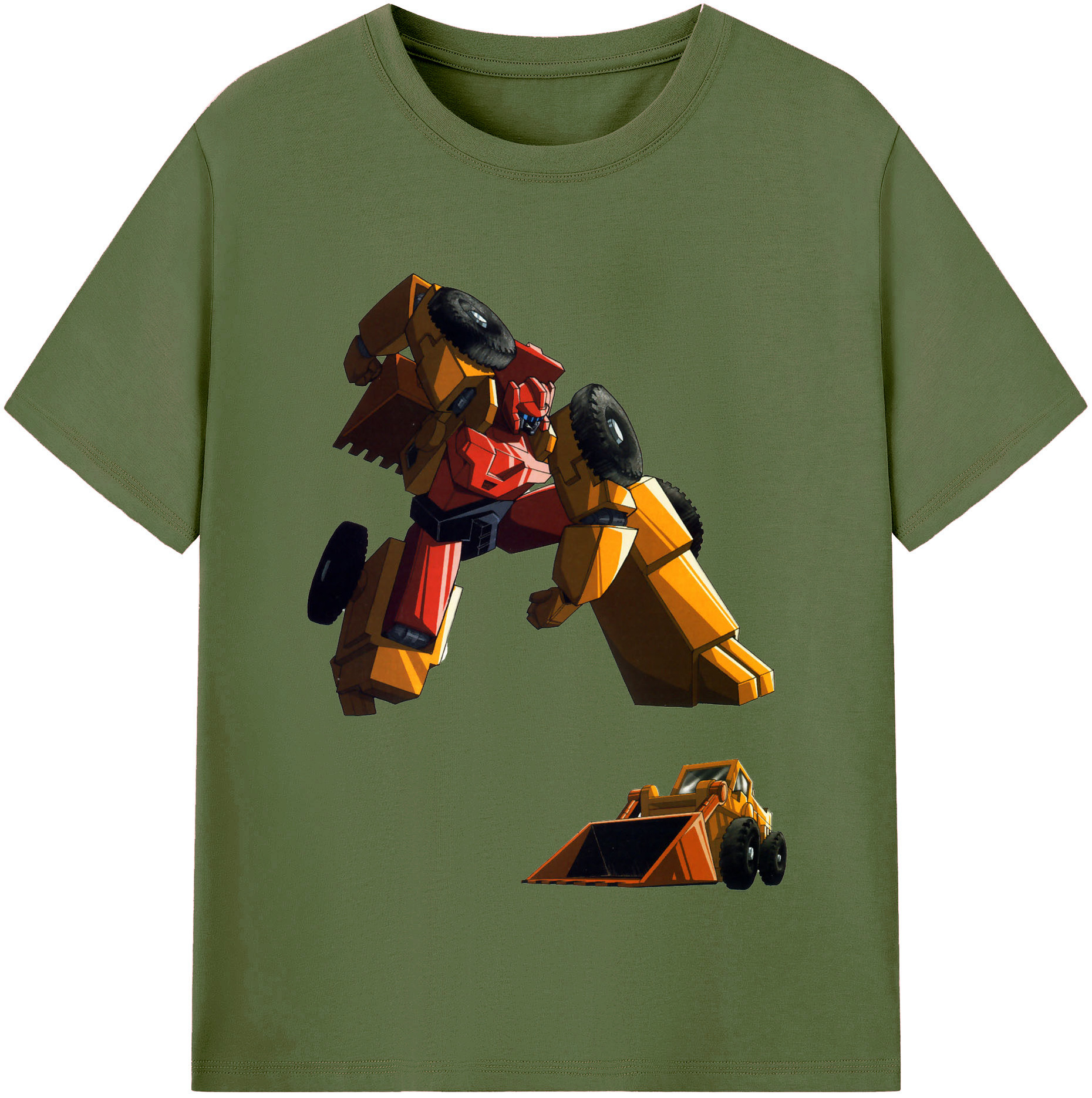（画像用）  綿100％半袖Tシャツ（フロントプリント）